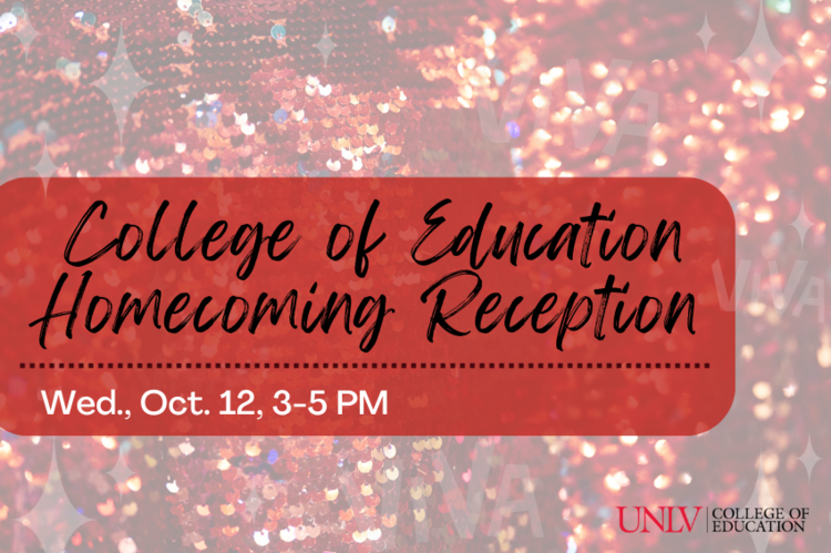 College Of Education Homecoming Reception Calendar University Of 
